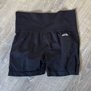 Black AYBL shorts